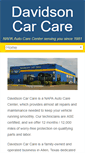 Mobile Screenshot of davidsoncarcare.com